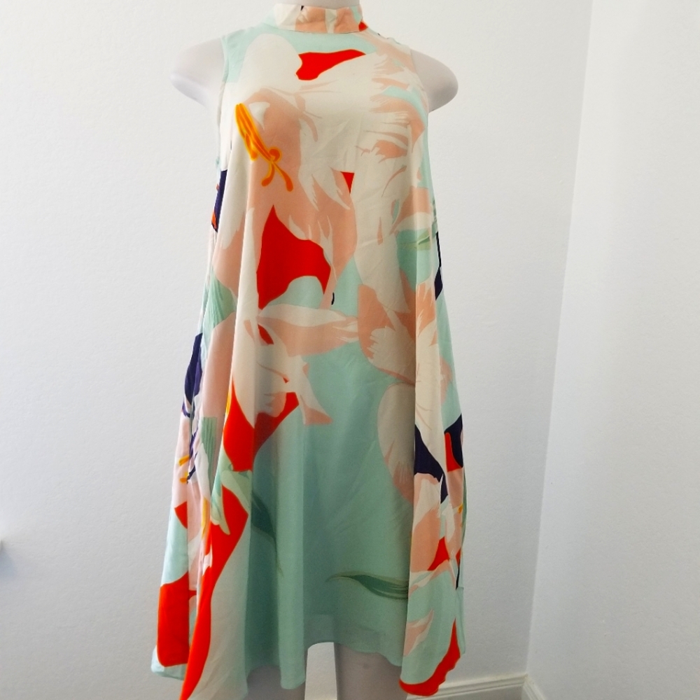 Maeve for Anthropologie Sleeveless Trapeze Dress